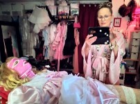 ... And here I am, Nanny Alice in her evening kimono.