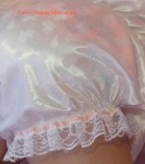 Beautiful white satin & lace for my Adult Baby, London UK