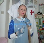 It was hot with that on.